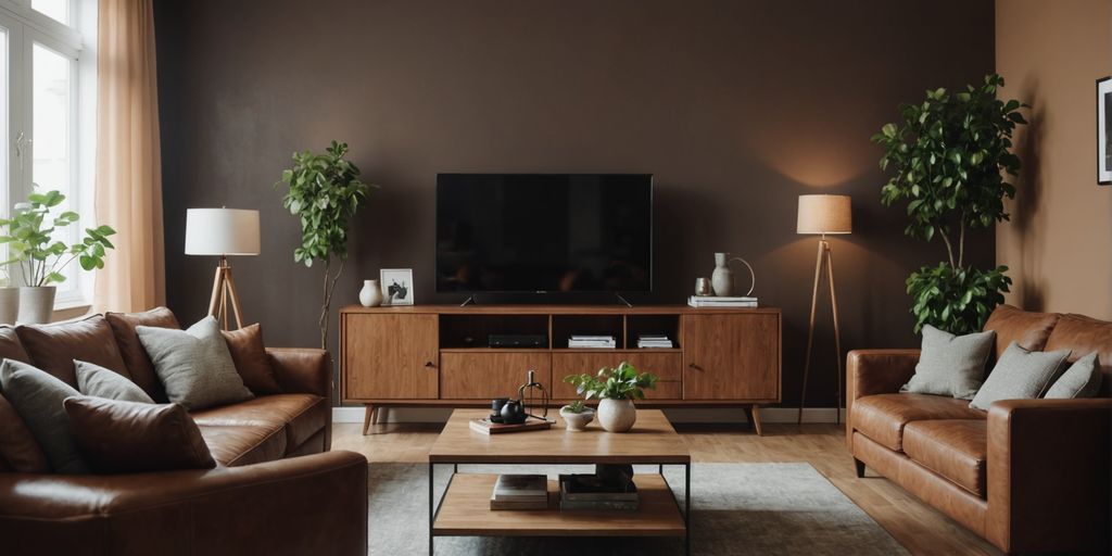 Best Wall Colors to Complement Brown Furniture
