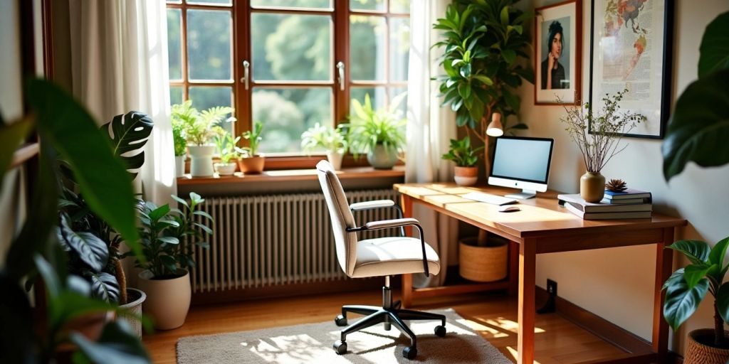How to create a beautiful small home office