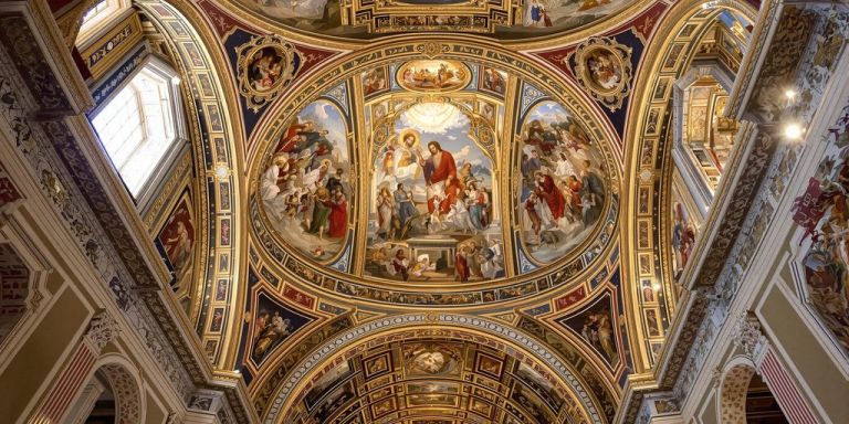 Exploring the Masterpiece: The Story Behind the Ceiling Painting in the ...