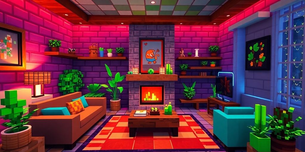 Creative Living Room Minecraft Designs to Elevate Your&nbsp;Gameplay