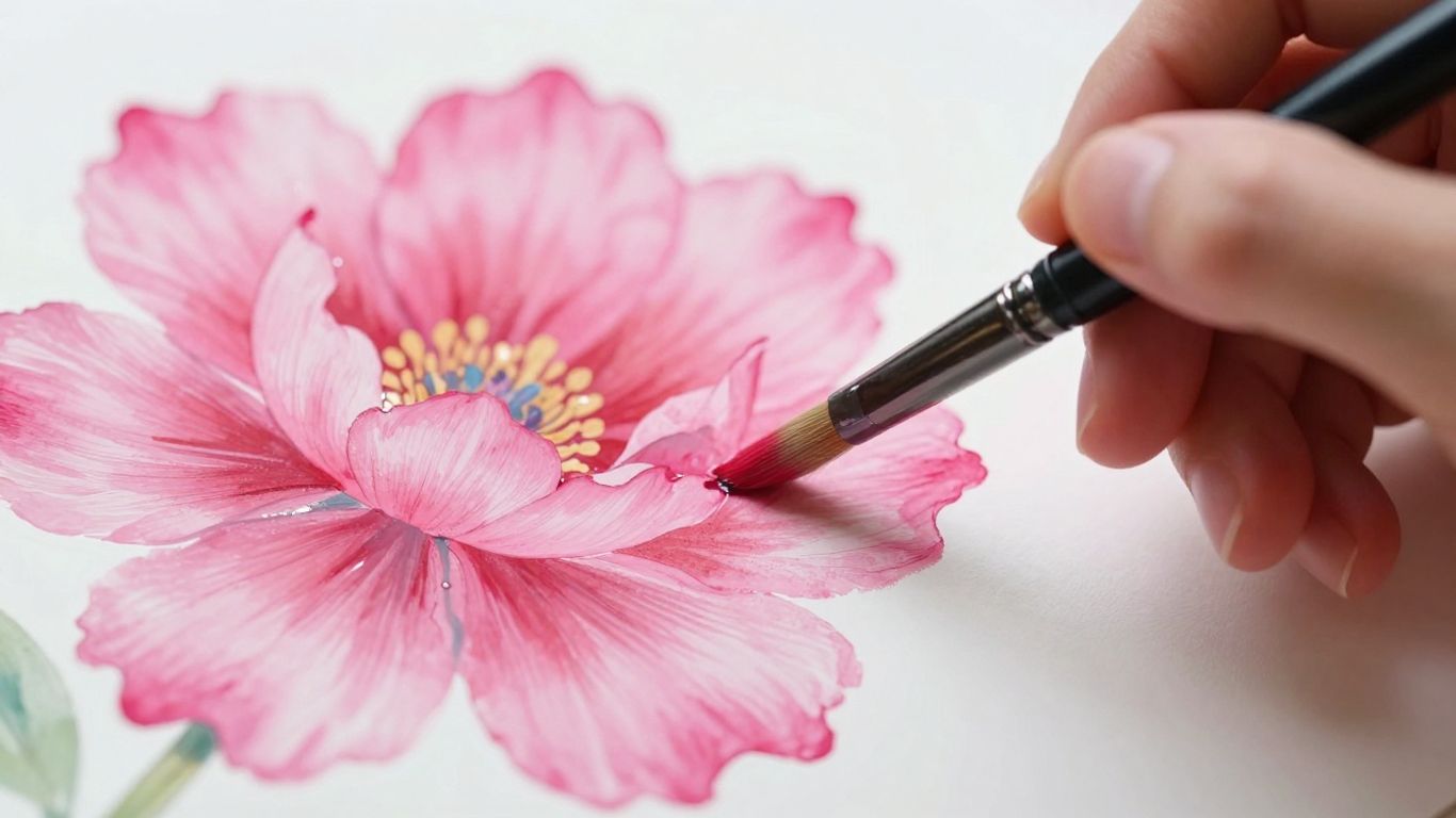 Easy One Stroke Painting Flowers for Beginners: A Step-by-Step Guide