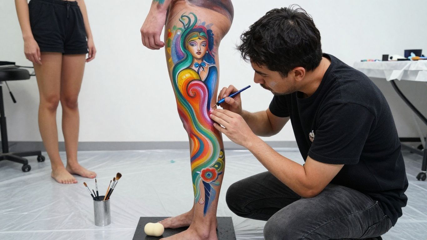Painting body paint: A complete guide to products, techniques, and safe application