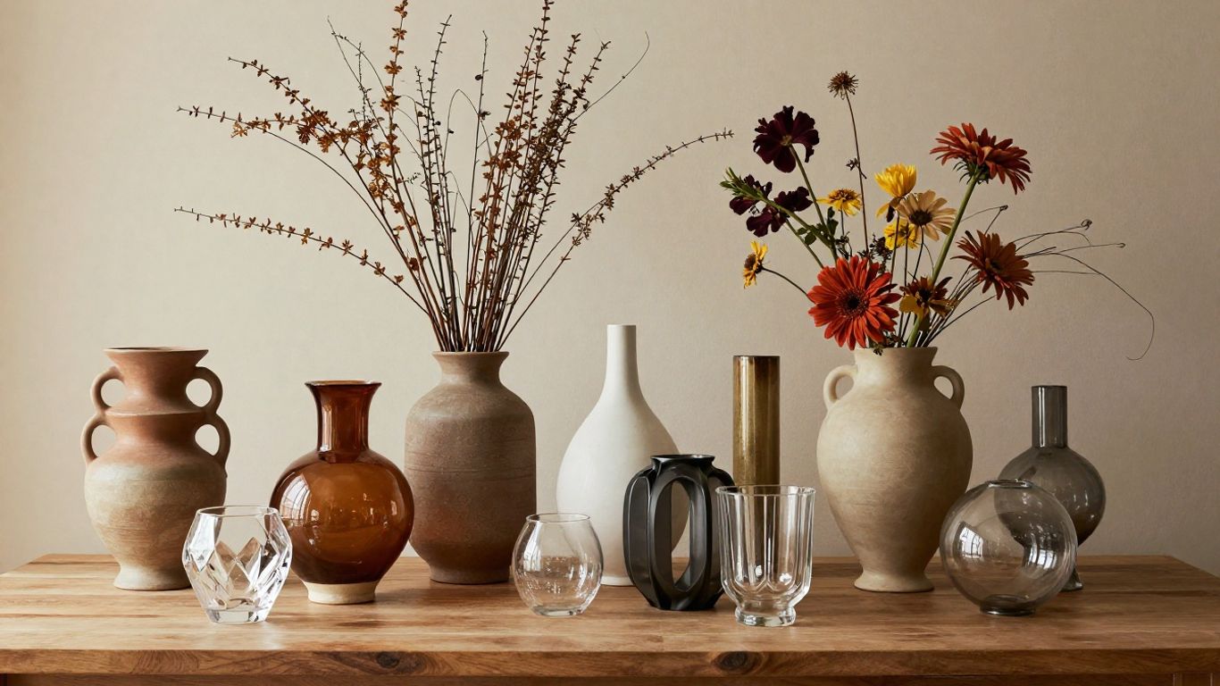 How to choose home decor vases for every room and style